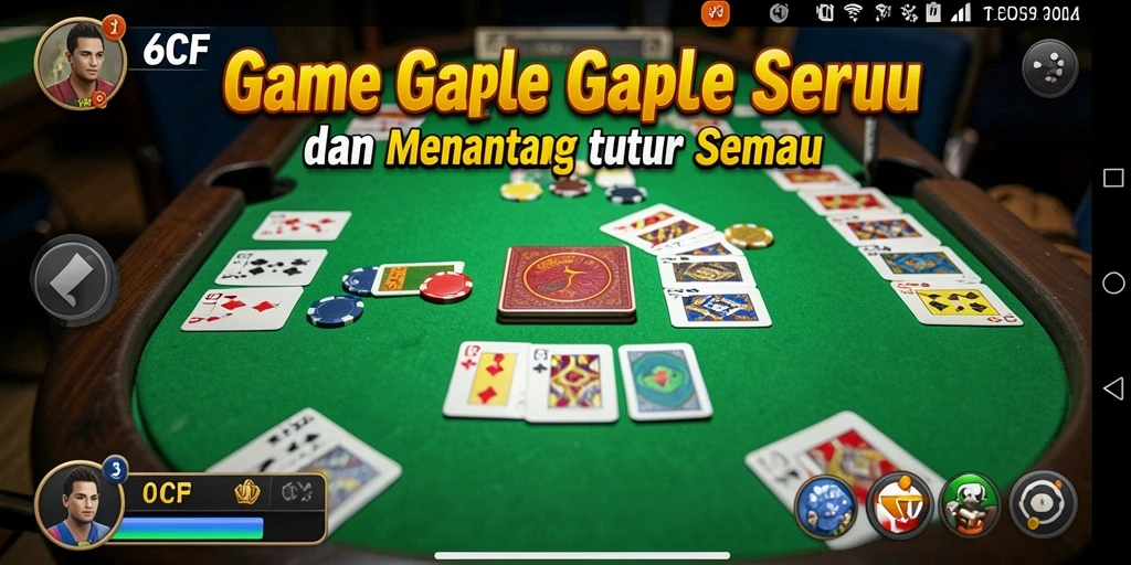 Tampilan gameplay seru dan menantang dari 6CF