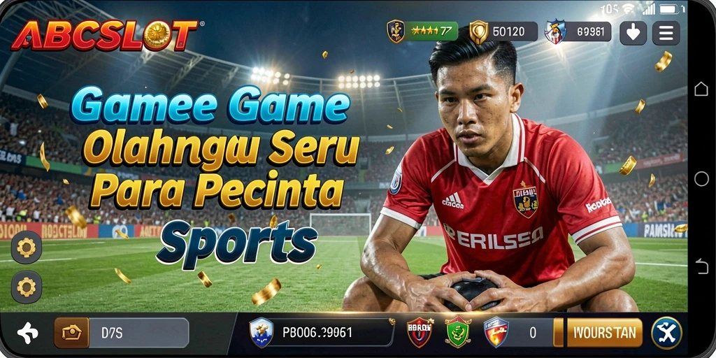 Tampilan gameplay seru ABCSLOT yang penuh aksi olahraga.