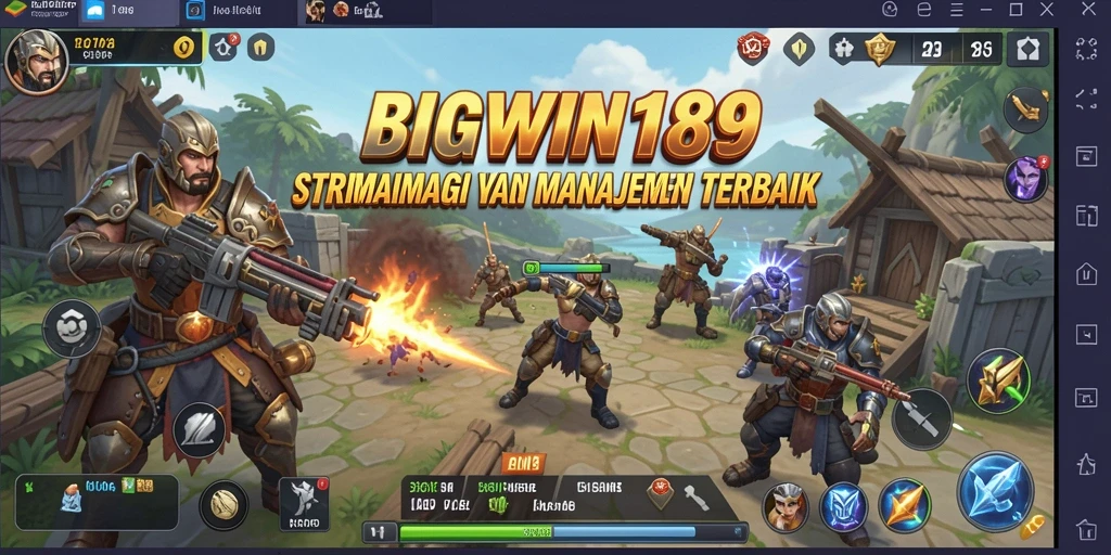 Tampilan menarik dari gameplay strategi di BIGWIN189.