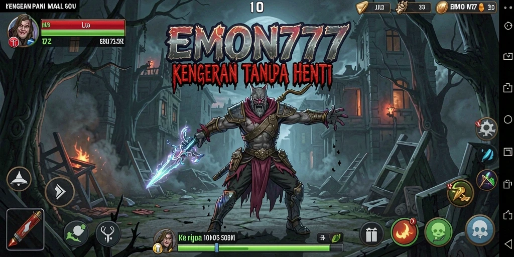Gameplay EMON777 yang menyeramkan dan mendebarkan.