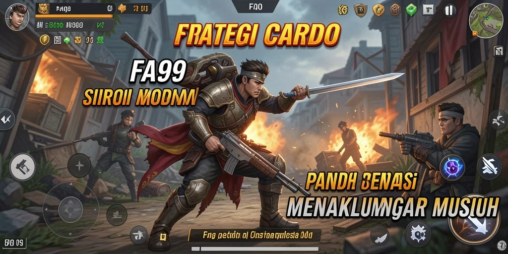 Screenshot FA99 menampilkan aksi strategi yang mendebarkan.
