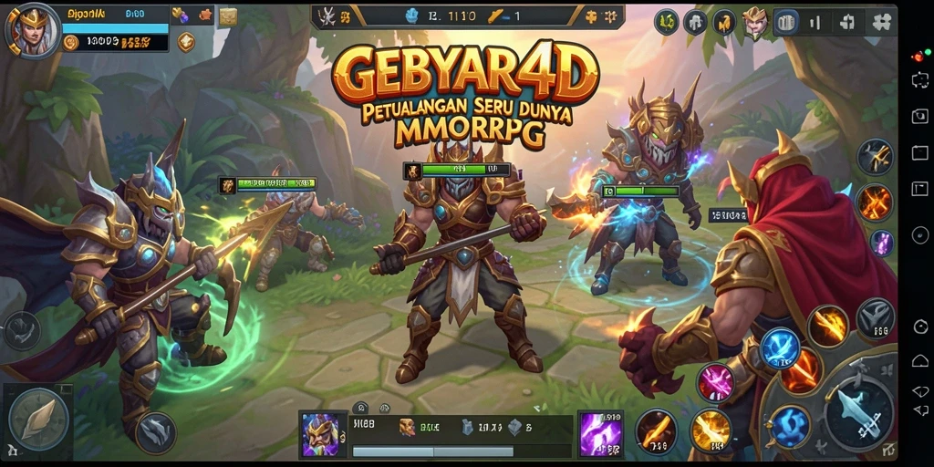Gameplay seru di dunia fantasi GEBYAR4D.