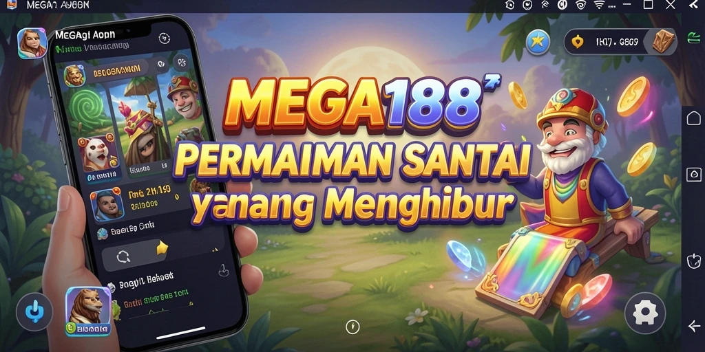 Screenshot gameplay MEGA188 yang menyenangkan dan menarik.