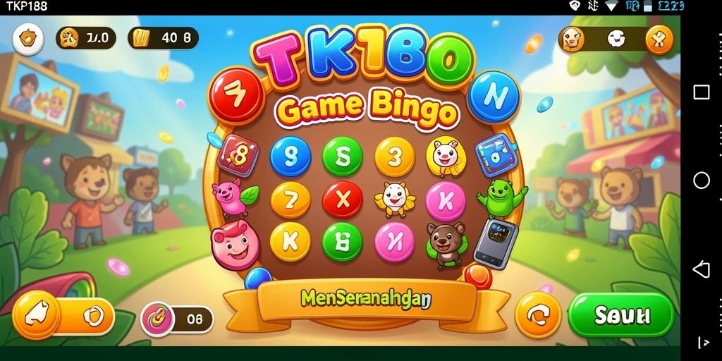 Tampilan gameplay Bingo yang seru dan mengasyikkan di TKP188.