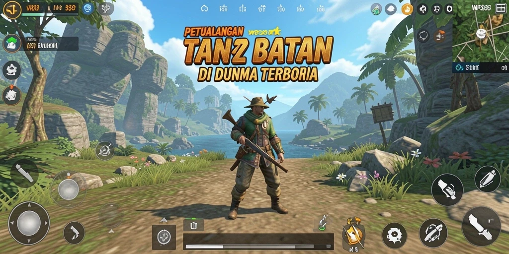 Gameplay WP888 yang memukau dengan dunia Open World yang luas.